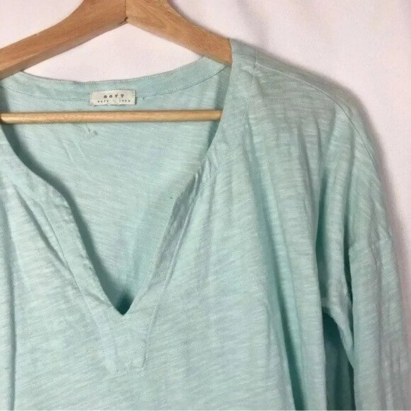 Soft Joie Neri Blue Dip Dye Long Sleeve Top M - Picture 3 of 3